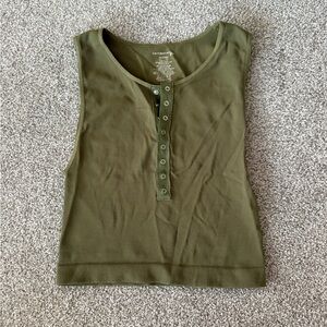NWOT free people button tank